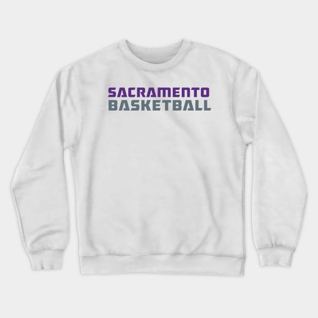 Sacramento Kings Crewneck Sweatshirt by teakatir